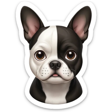 Boston terrier sticker