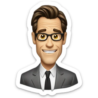Jim carey faisant bof sticker