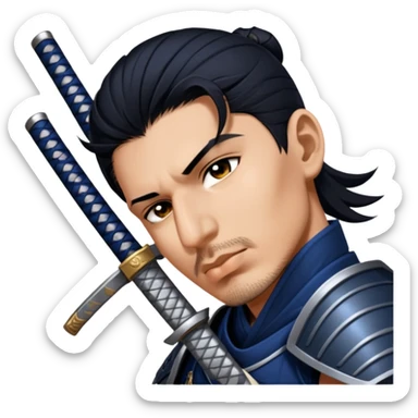 Warrior Samurai sticker