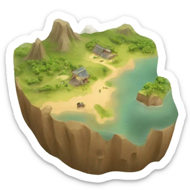 Geographical discoveries sticker