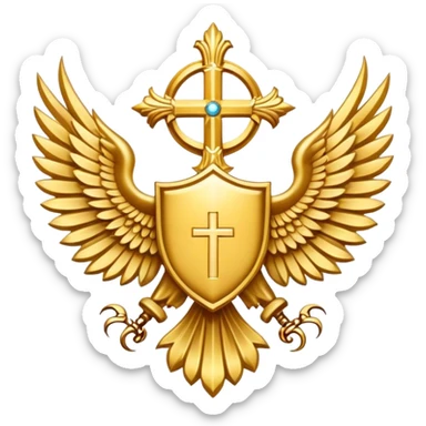 dominus' emblem holy  sticker