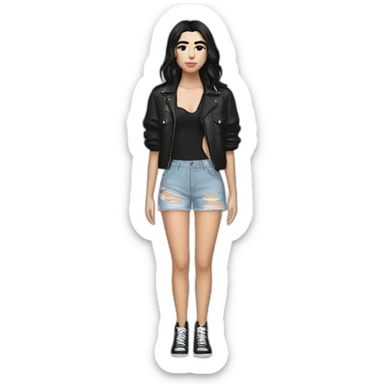 dua lipa full body sticker