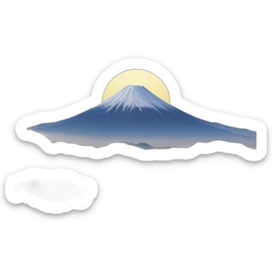 Mont Fujiyama sticker