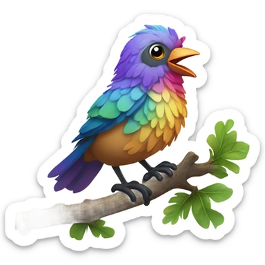 the early bird catches the worm sticker