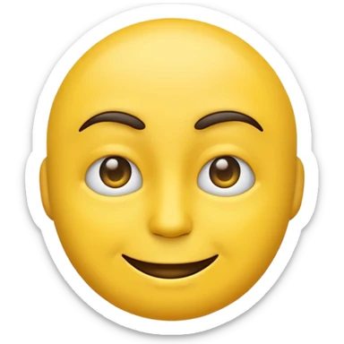 Emoji side eyeing you sticker