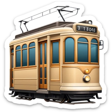 fabulous tram sticker