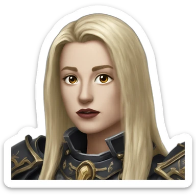 morgan bernhardt from warhammer dark omen sticker