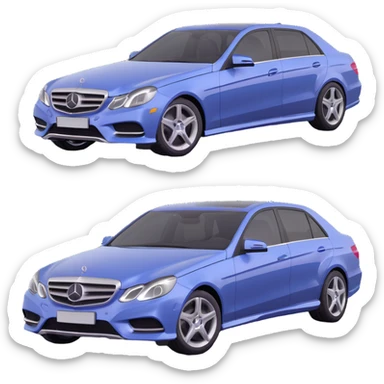 Mercedes-Benz E-Class W214 sticker