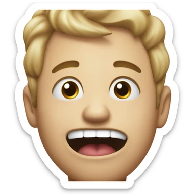 try not to laugh sticker