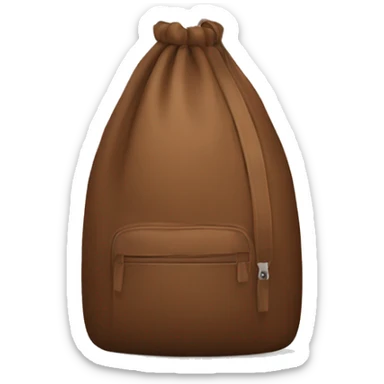 Brown sports bag sticker
