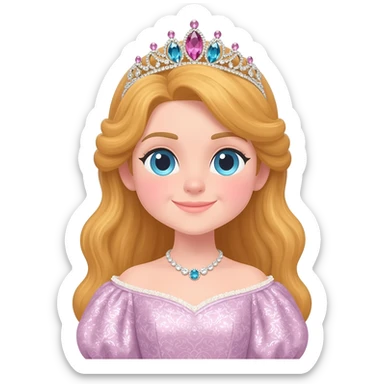 Princess sticker