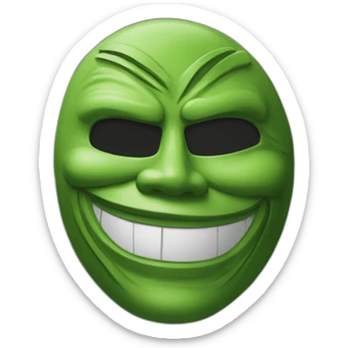 the mask jim Carrey sticker