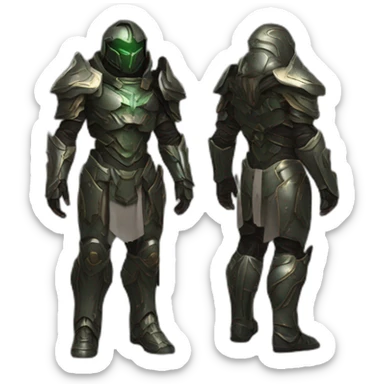 Doom eterna armor sticker