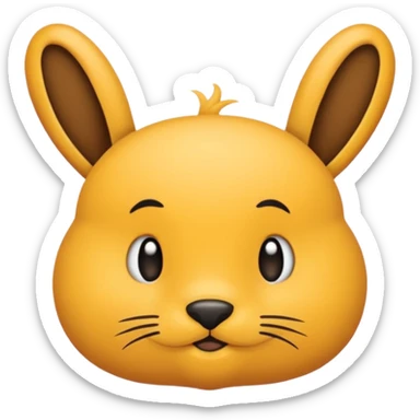 make a white background with the text that days “bun ilyas” sticker