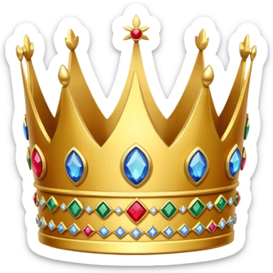 queen crown sticker