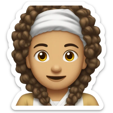 Ağlayan bir ikiz sticker