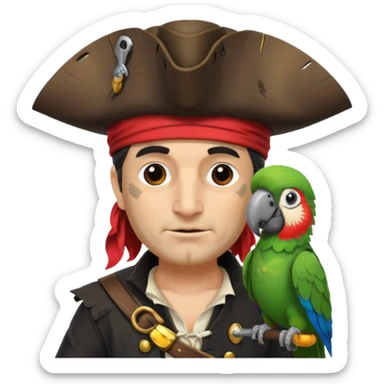 Pirata del Caribe   sticker