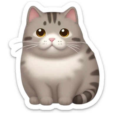 Pusheen the cat sticker