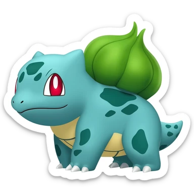 Bulbasaur sticker