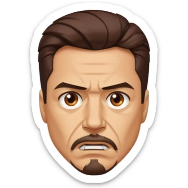 angvy tony stark sticker
