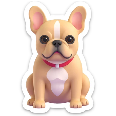 French Bulldog sticker