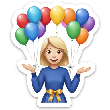 Shop opening sticker