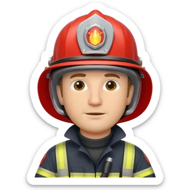 fireman sticker