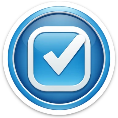 Instagram verification badge sticker