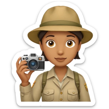 
wildlife photographer sticker