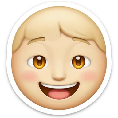 emoji mewing sticker