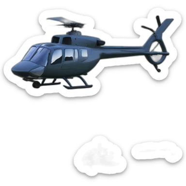 gazelle helicopter sticker