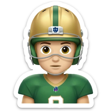 University of Notre Dame fighting Irish  sticker