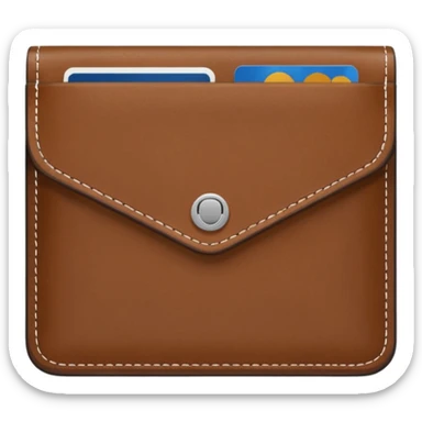 wallet credit card sticker