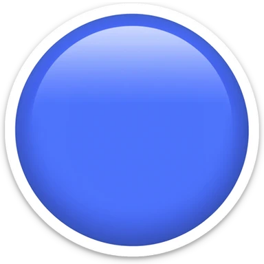 Rosa azul  emoji sticker