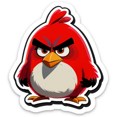 Angry birds terence sticker