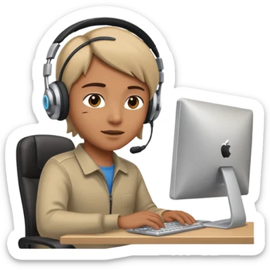 PC expert support sticker