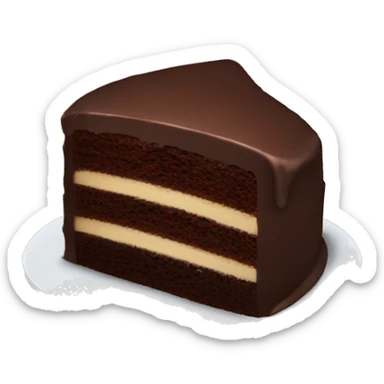 chocolate cake sticker