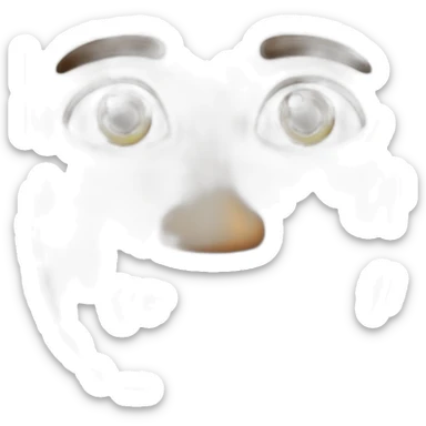 decepcion face sticker