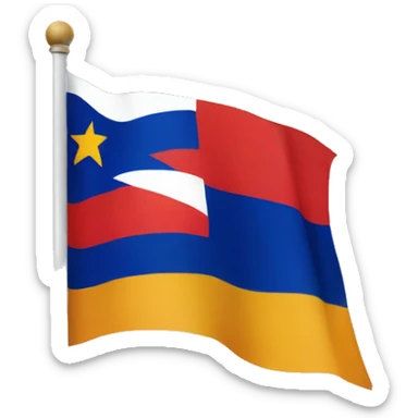 eurovision flag sticker