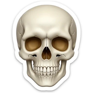 Kemik kafa sticker
