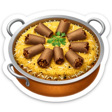 Hyderabadi Mutton Dum Biryani sticker