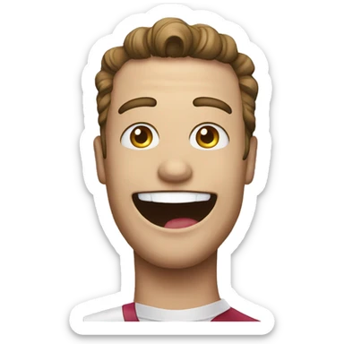 Vegas sign smiling sticker