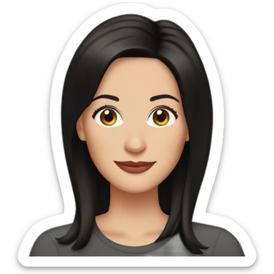Monica geller sticker