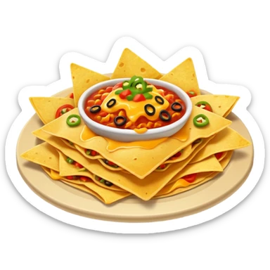 Nachos sticker