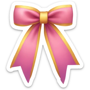 cute ribbon sticker