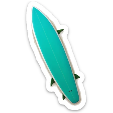 Dinosaure sur une planche de surf sticker