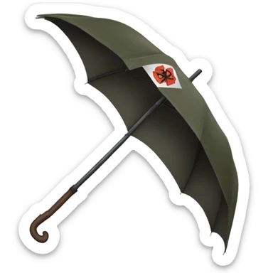 resident evil umbrella sticker