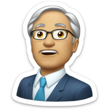 Tokayev rage sticker