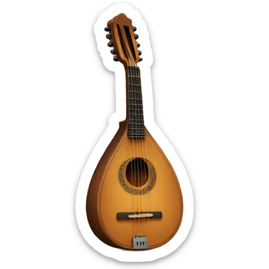 Oud instrument  sticker