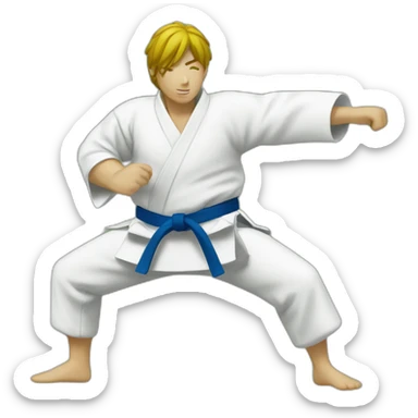 Judo ciudad jardin sticker